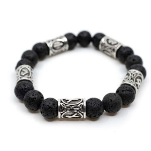 Viking Armband Lavasten och Runor