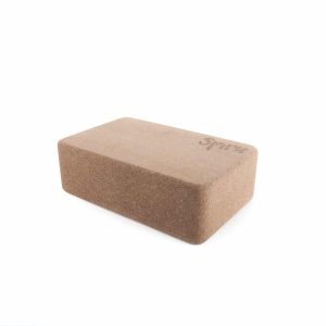 Spiru Yoga Block Kork Rektangel - 22 x 14 x 7 cm