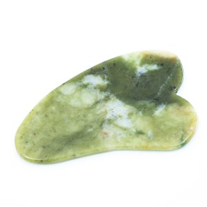 Guasha Skrapa Jade Hjärta (70 mm)