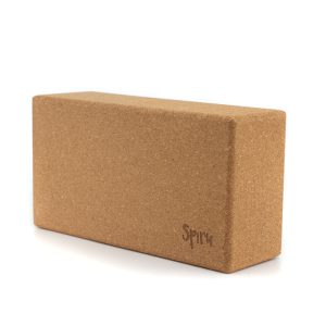 Spiru Yoga Block Kork Rektangel - 23 x 12 x 7,5 cm